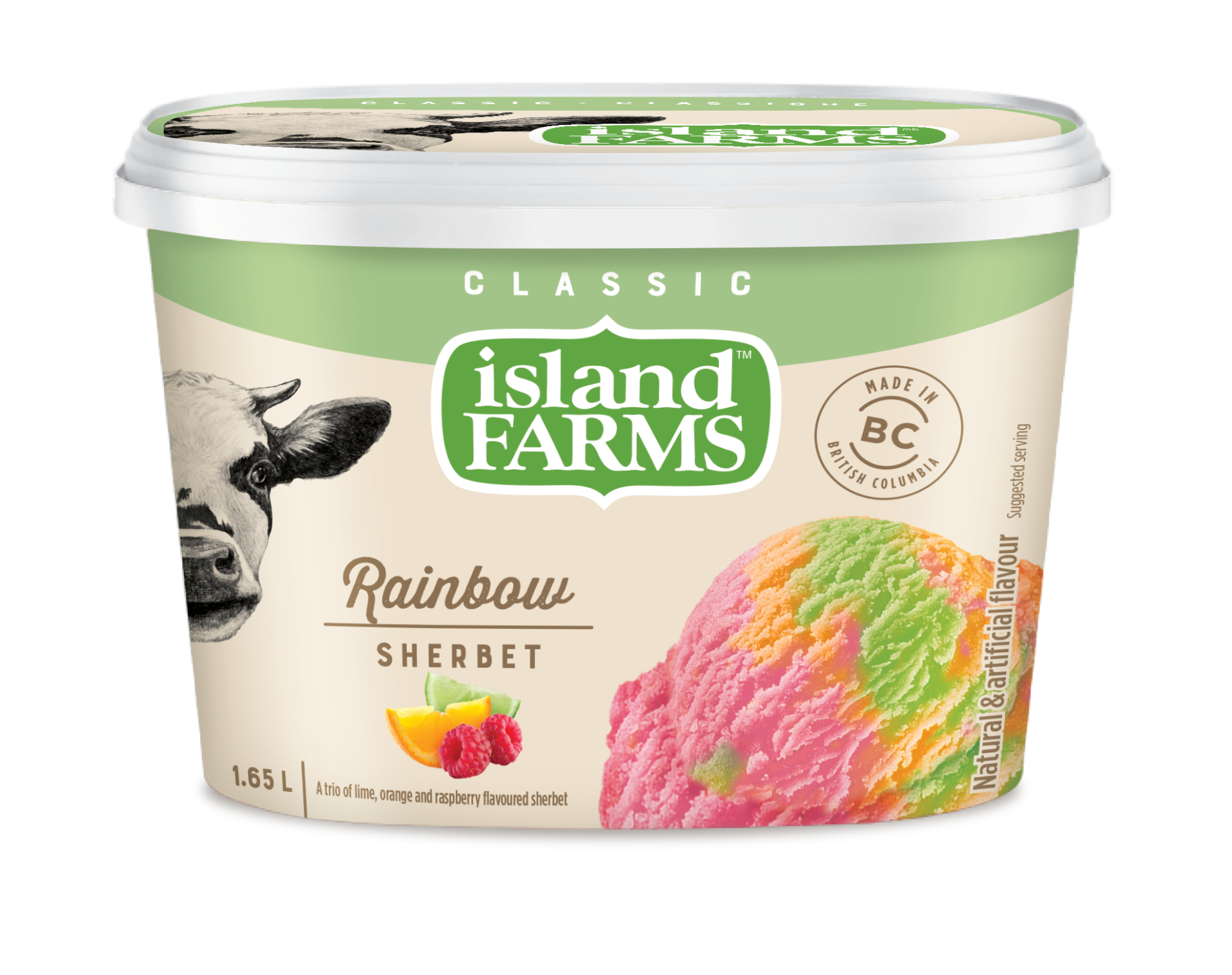 Ice cream deals rainbow sherbet